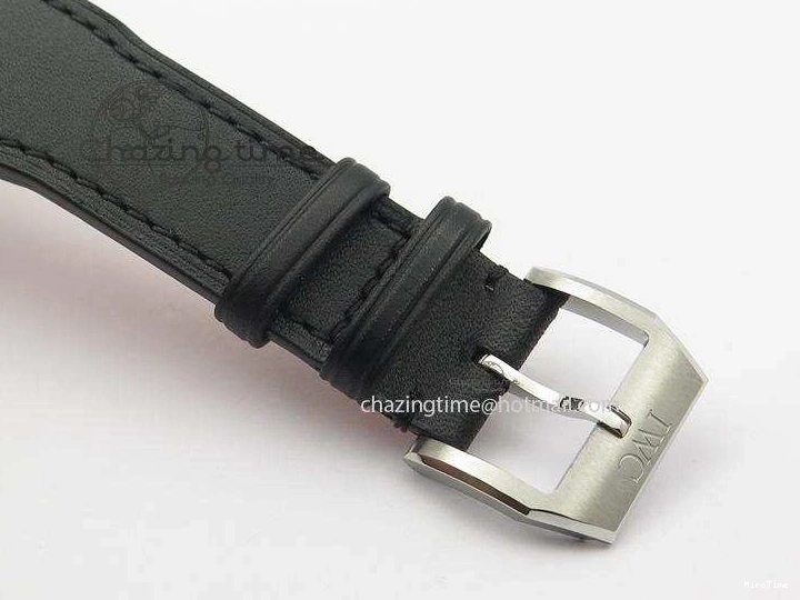 MIROTIME 0310 Mark XVIII IW327002 SS Mk Maker Best Edition White Dial On Black Leather Strap A SunProtective 7298